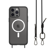 Roam M + Strap Shockproof Protective Case with Lanyard for iPhone 15 Series